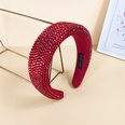 color diamond widesided fashion headband wholesale jewelry Nihaojewelrypicture21